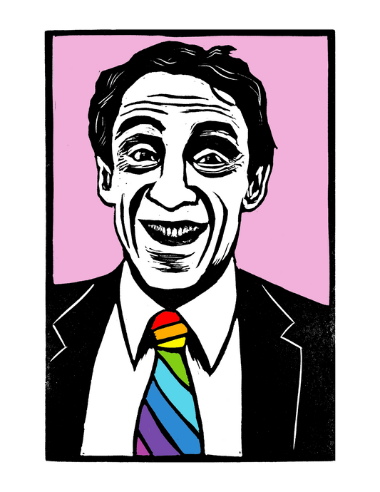 Harvey Milk / Pride Tie (8.5 x 11") color print