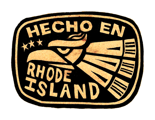 Hecho en Rhode Island (8.5 x 11") color print