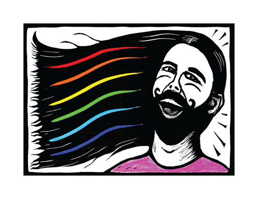 JVN Jonathan van Ness (8.5 x 11") color print