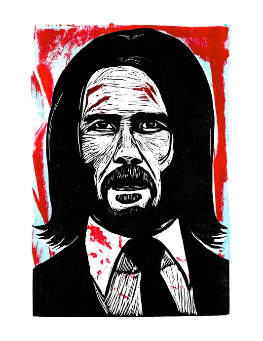 John Wick / Keanu Reeves (8.5 x 11") color print