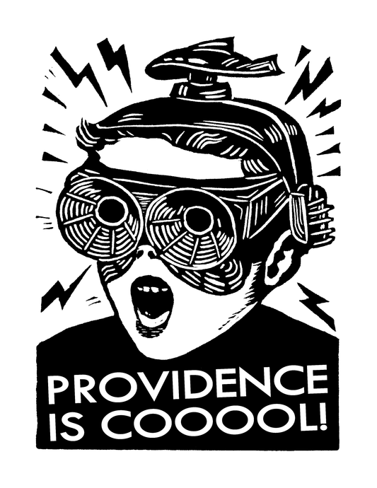 Providence is COOOOL!  / Rhode Island (8.5 x 11") color print