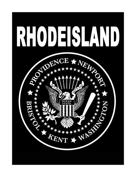 RHODEISLAND RAMONES / Rhode Island (8.5 x 11") color print