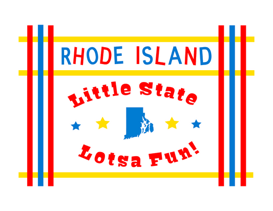 Little State, Lotsa Fun! Rocky Point / Rhode Island (8.5 x 11") color print