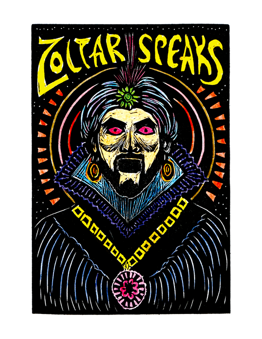 Zoltar Speaks / BIG (8.5 x 11") color print