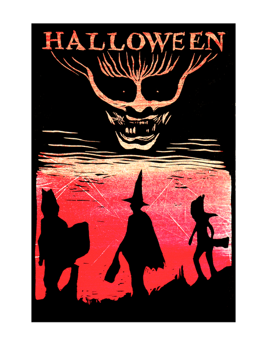 Halloween (8.5 x 11") color print