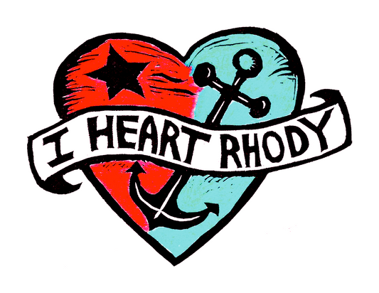 I Heart Rhody / Rhode Island (8.5 x 11") color print