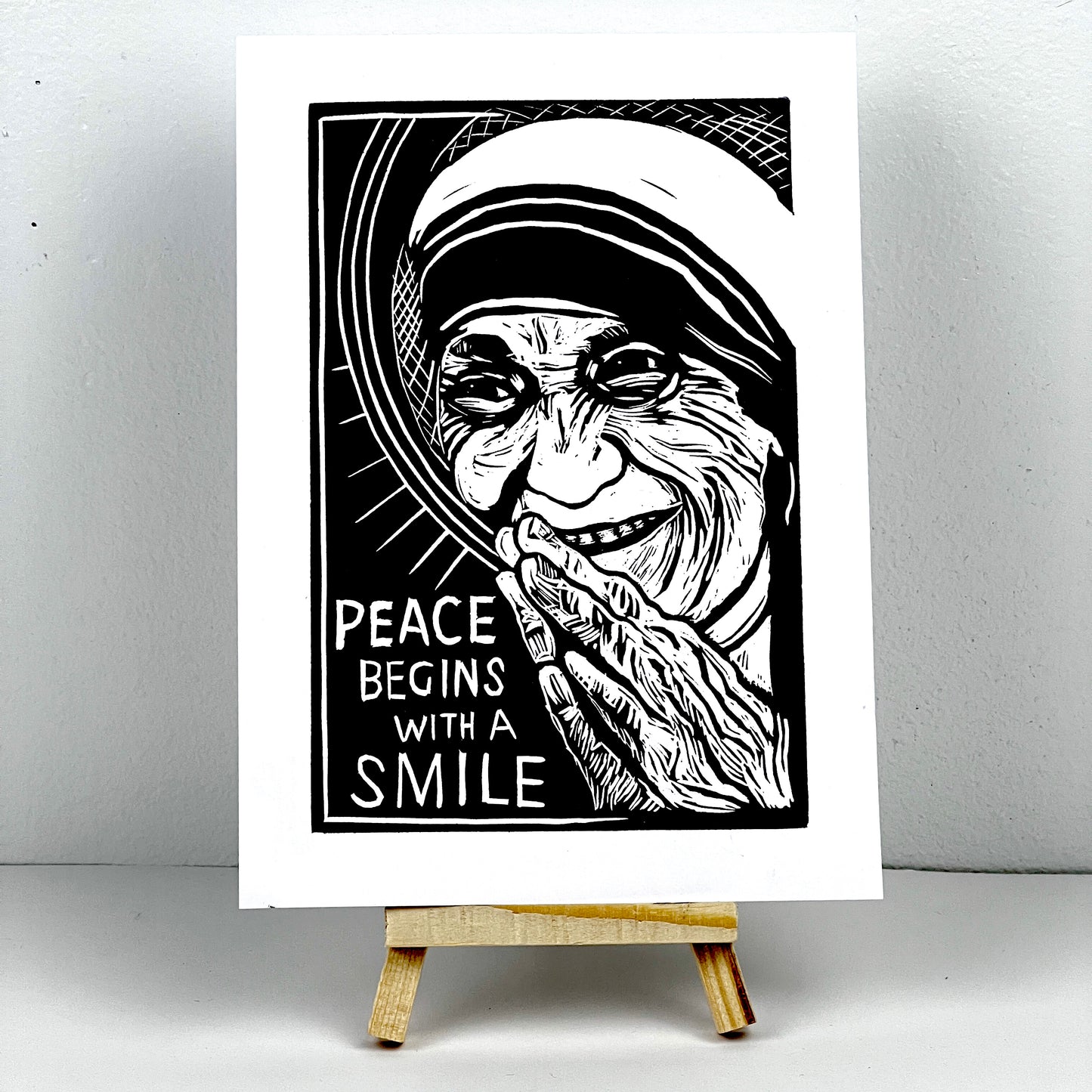 Mother Teresa - Peace Begins with a Smile