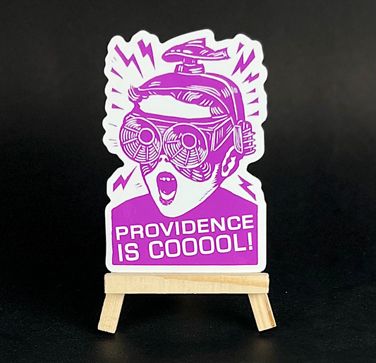 Providence is COOOOL - sticker