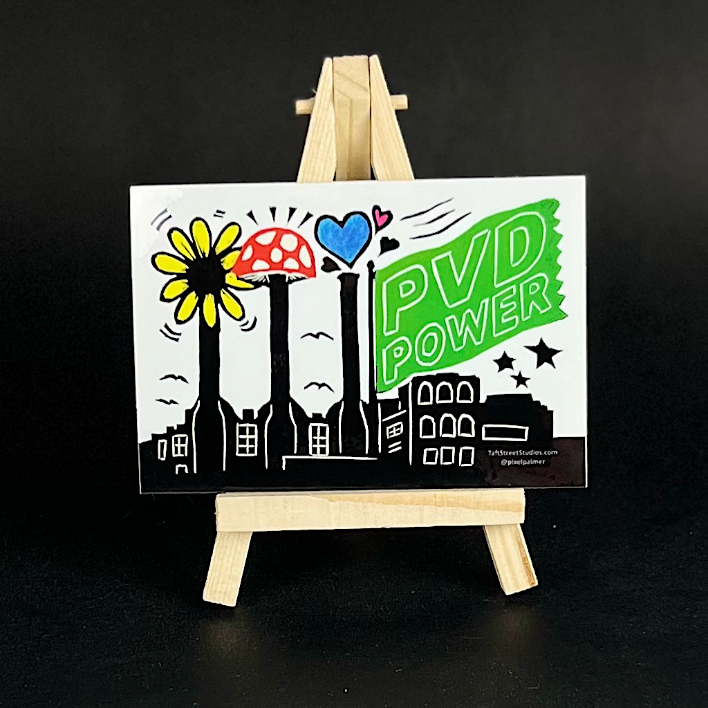 PVD Power - sticker