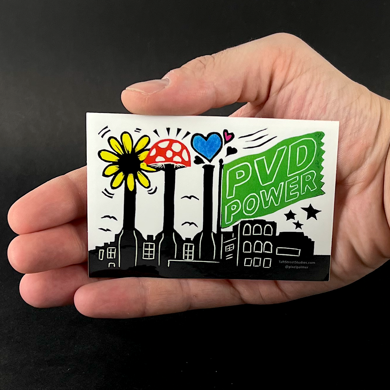 PVD Power - sticker