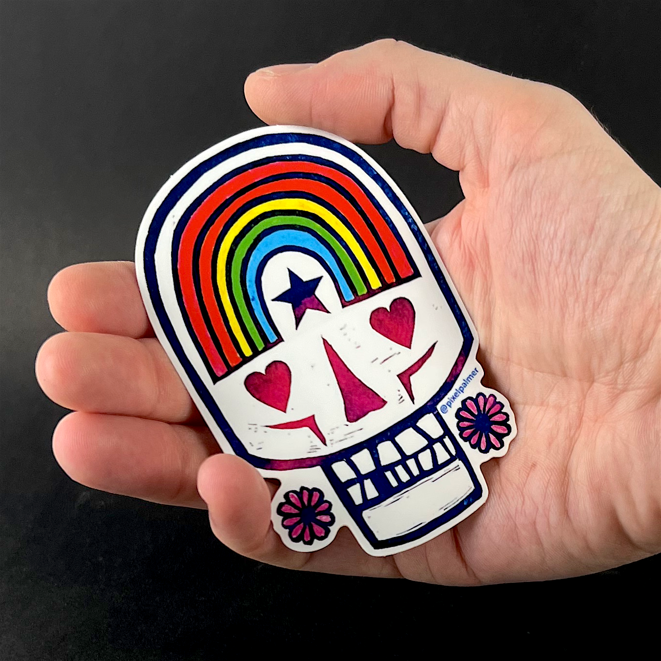 Sweet Sugar Skull - sticker