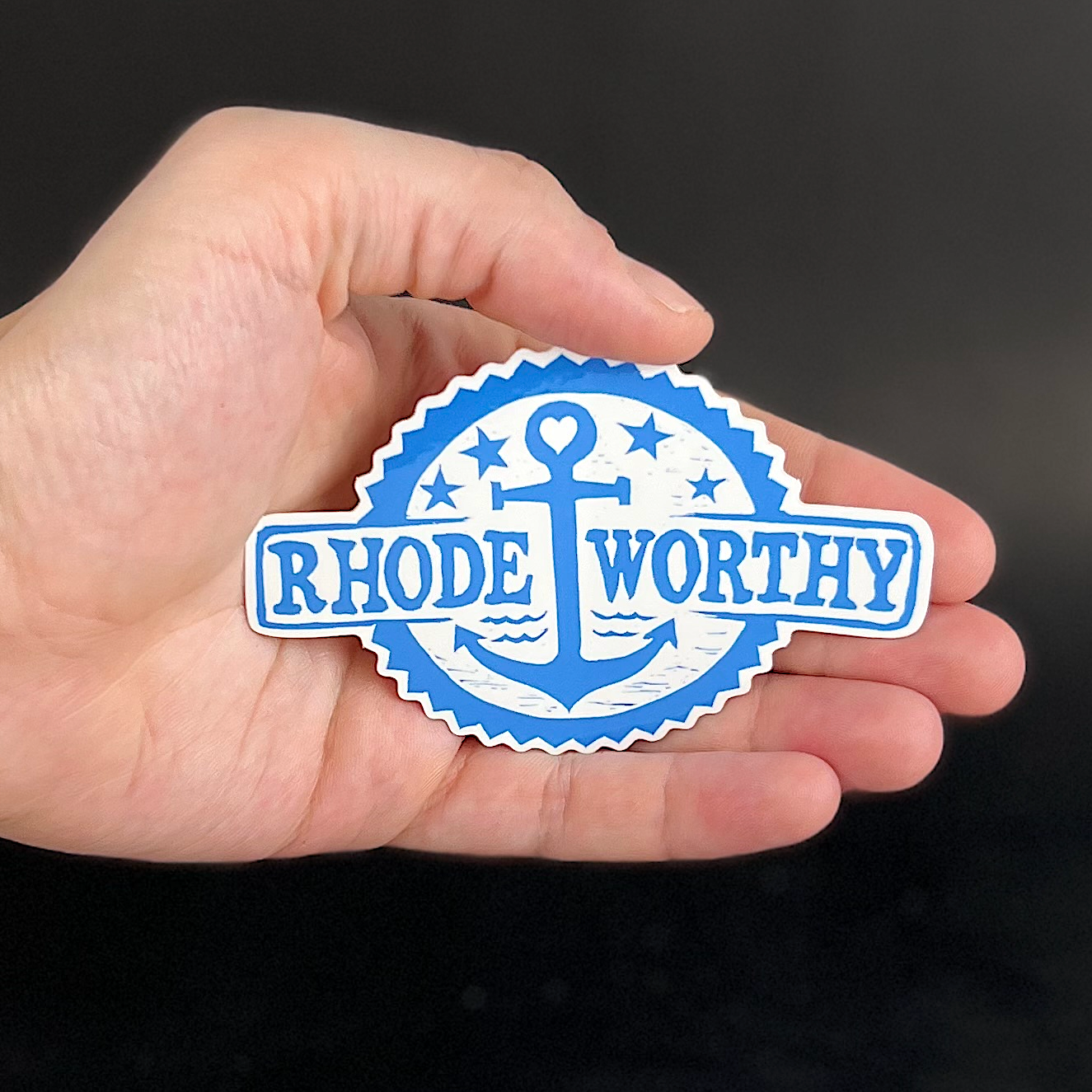 Rhode Worthy - sticker