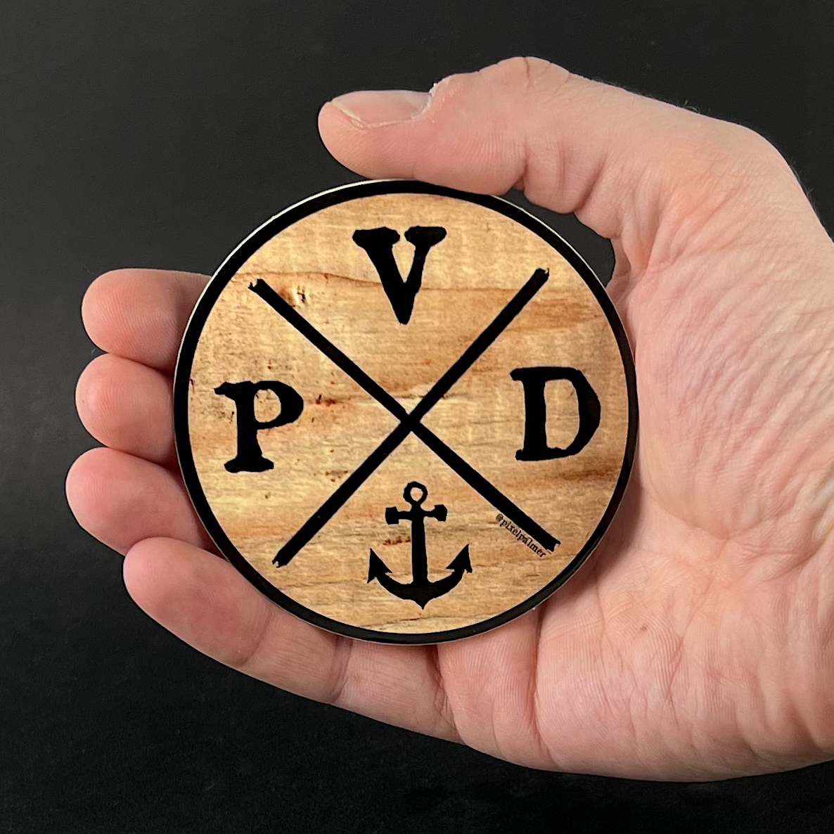 PVD Anchor - sticker