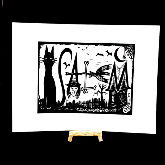 SALEM Massachusetts - Screen Print