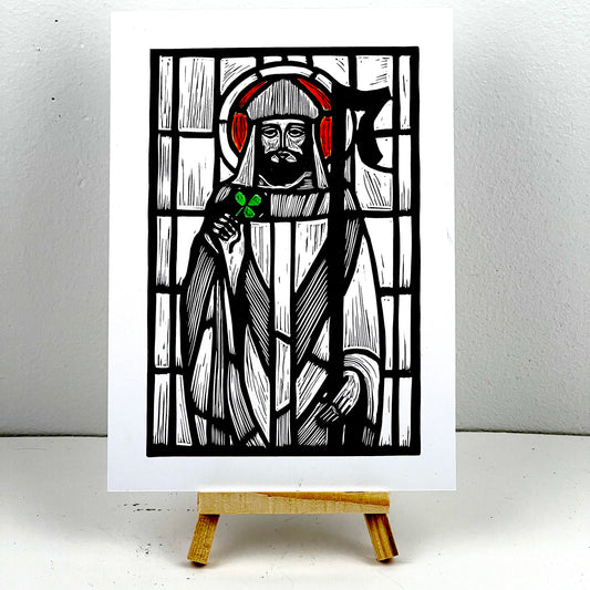 Saint Patrick - Stained Glass