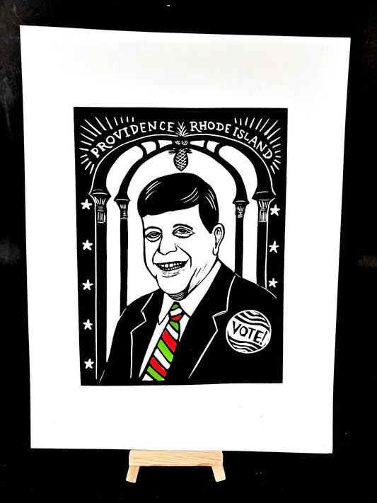 Buddy Cianci - Prince of Providence - Screen Print