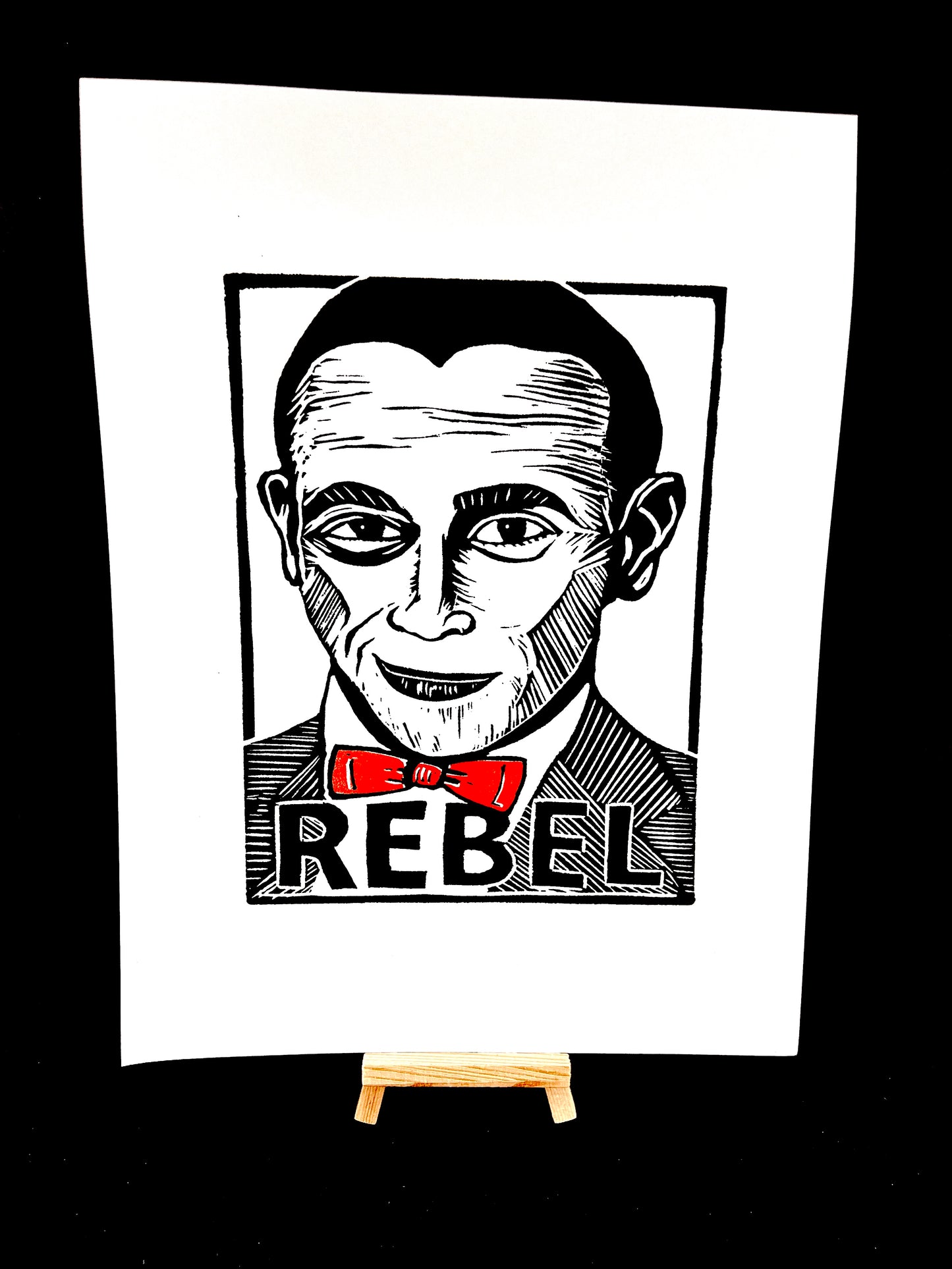 Pee-wee Herman REBEL Paul Reubens - Screen Print