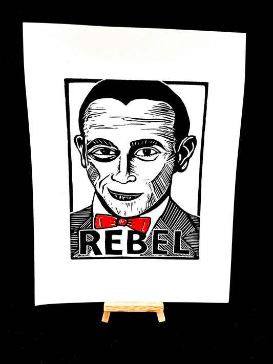 Pee-wee Herman REBEL Paul Reubens - Screen Print