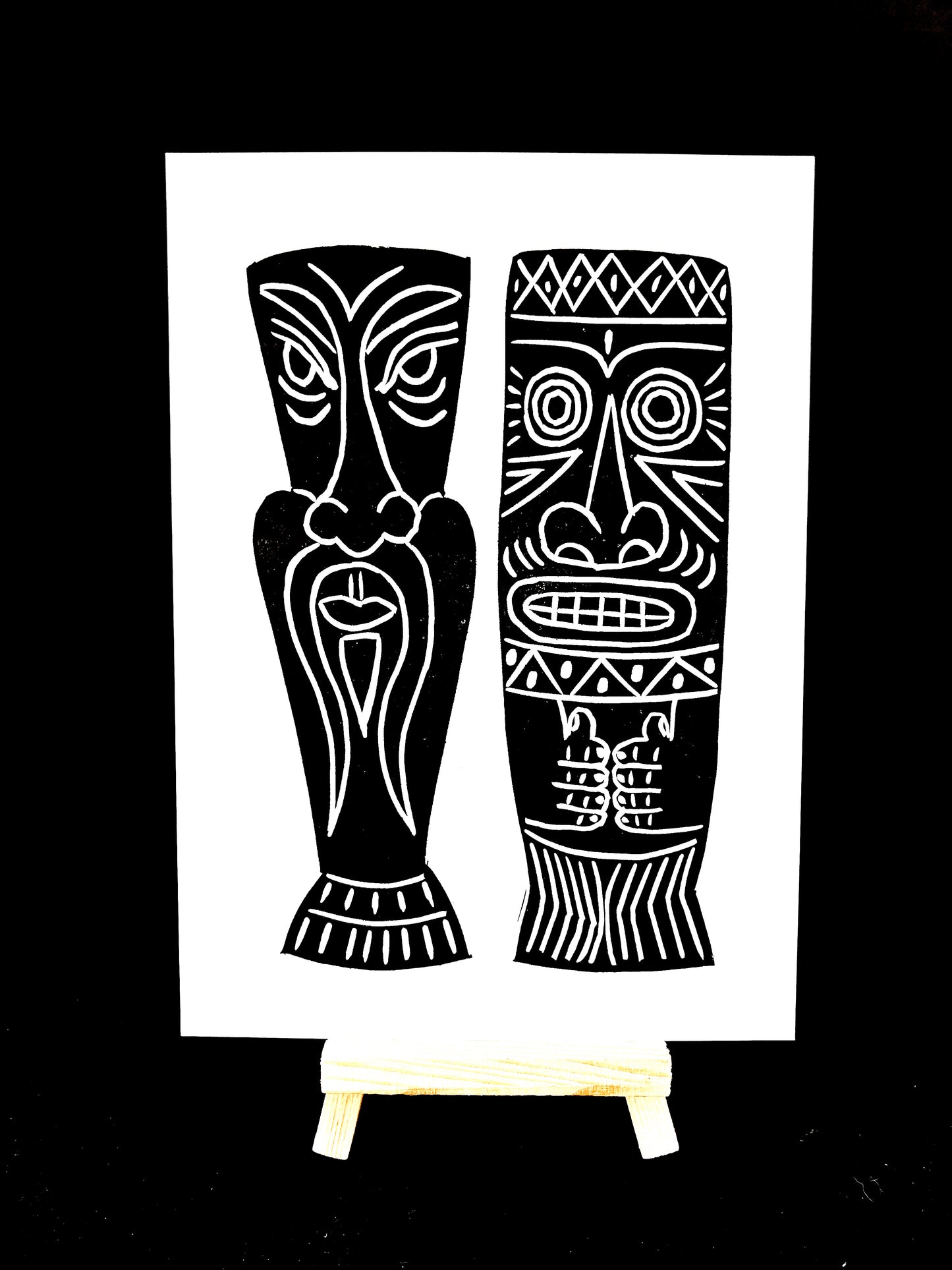 Tiki Tumblers - Pair 07