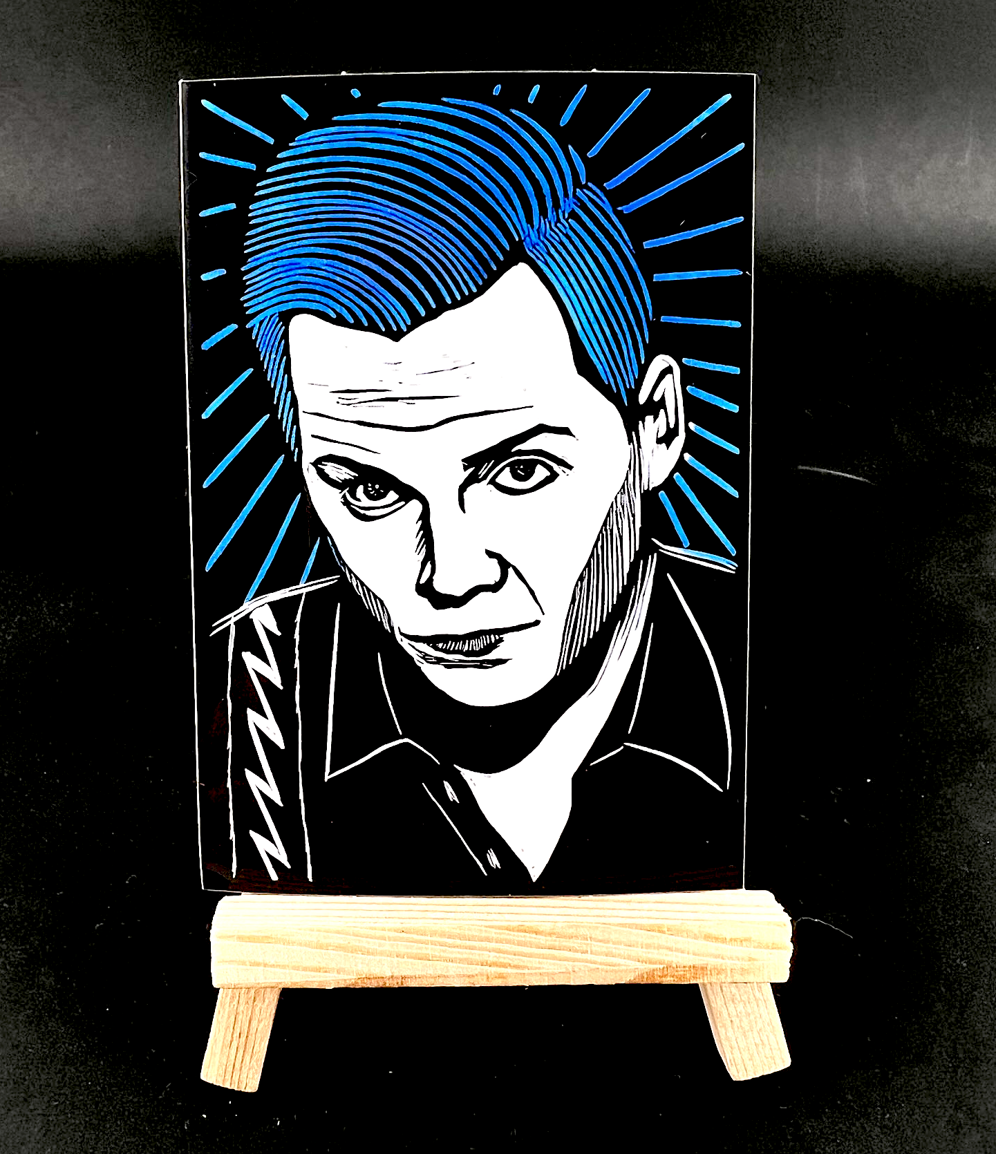 Jack White "Blue Hair" - Sticker