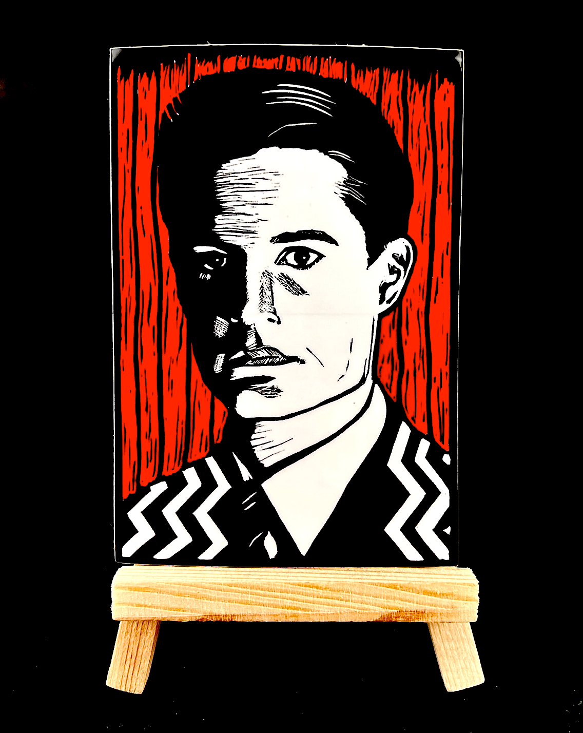 Kyle MacLachlan as Special Agent Dale Cooper in Twin Peaks - Sticker